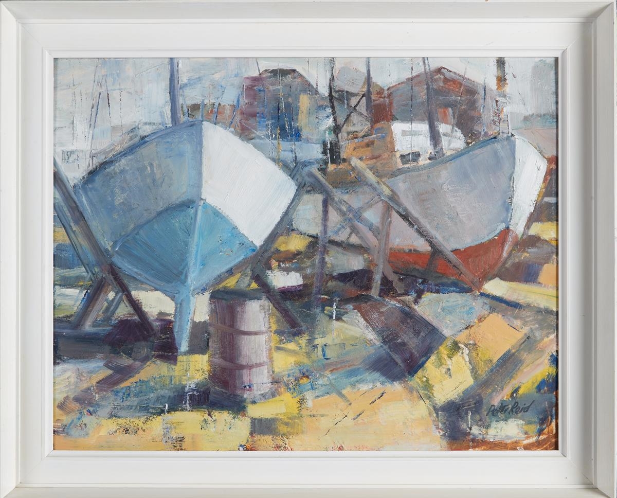 Artwork by Peter Reid, untitled, Made of oil on board