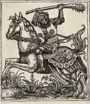 Josua aus der Folge der Neun Helden - Monogrammist MG