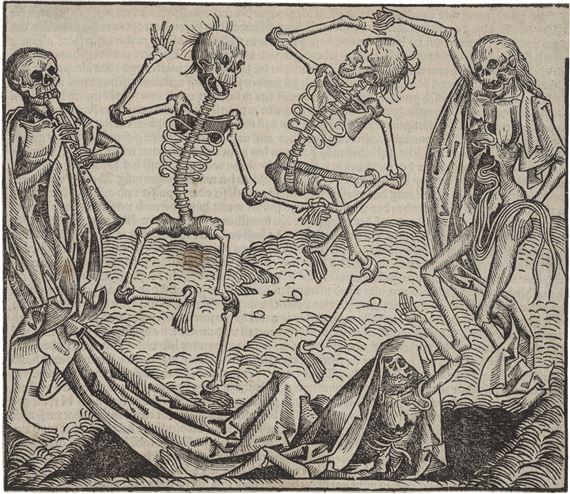 Ein Totentanz by Michael Wolgemut, 1493