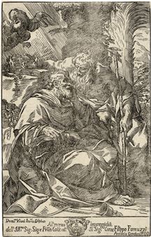 Der hl. Elias in der Wildnis - Domenico Maria Viani