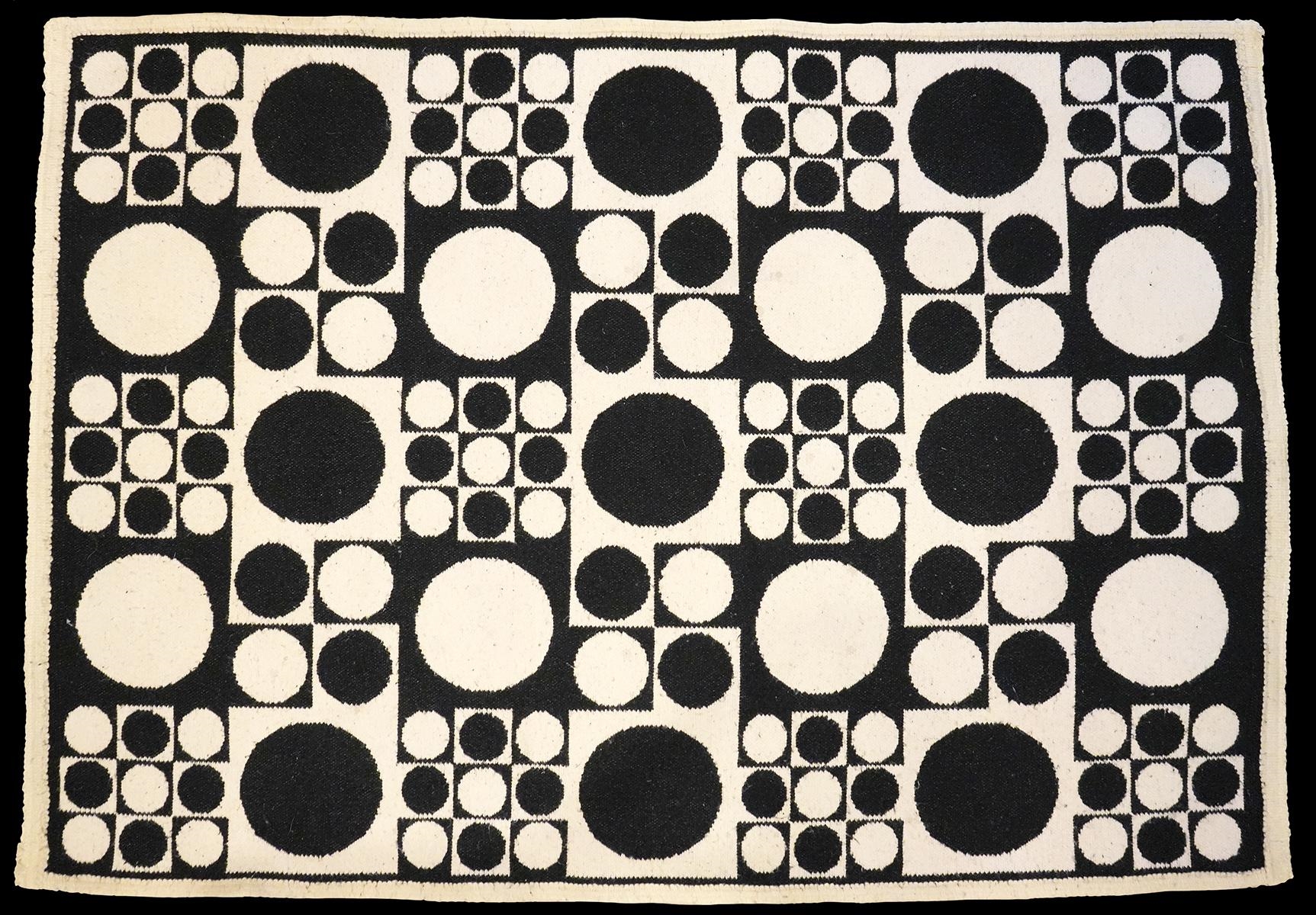 Verner Panton | Verner Panton Geometric Wool Rug | MutualArt