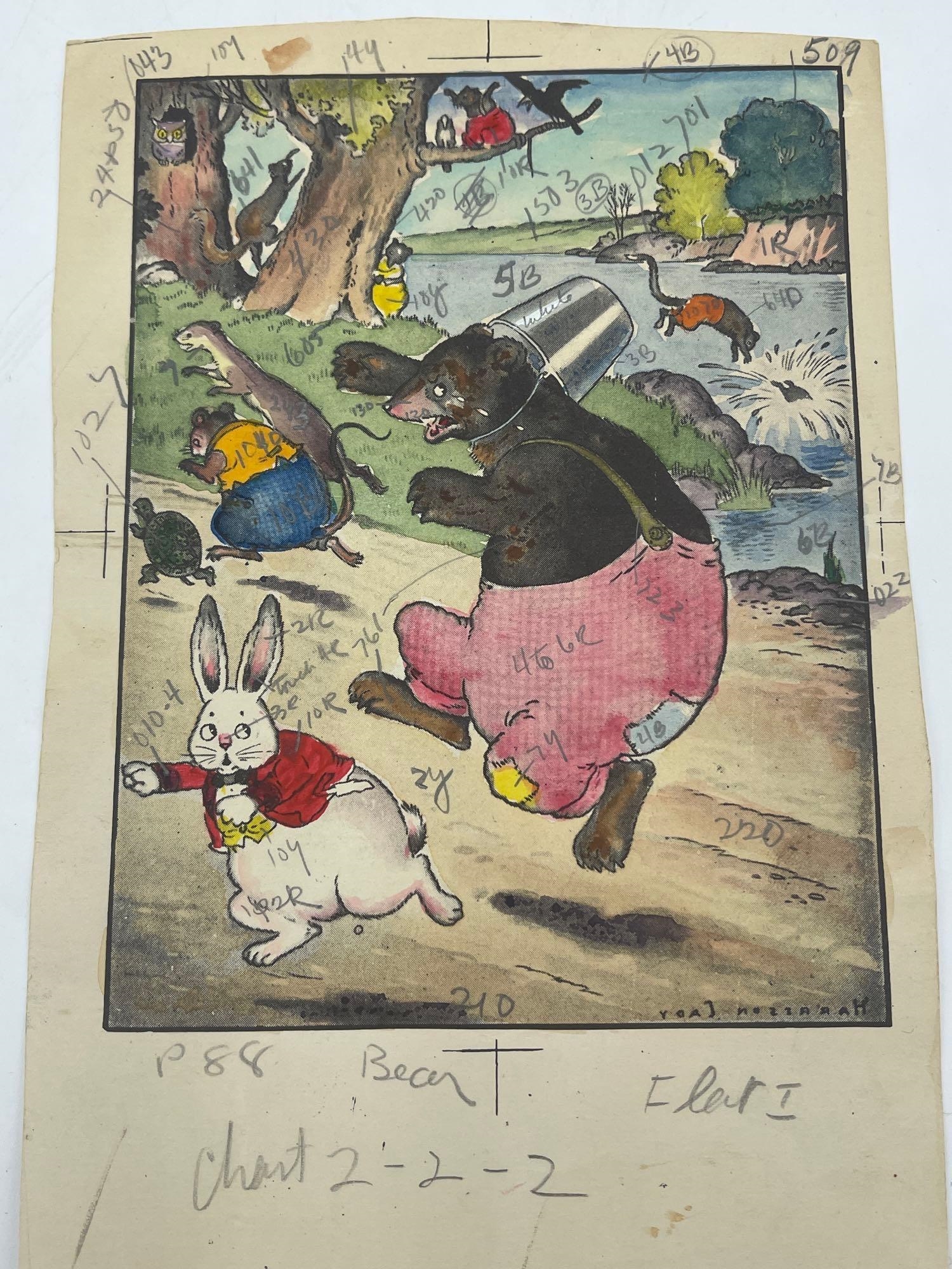 Harrison Cady | Harrison Cady Peter Rabbit Proof | MutualArt