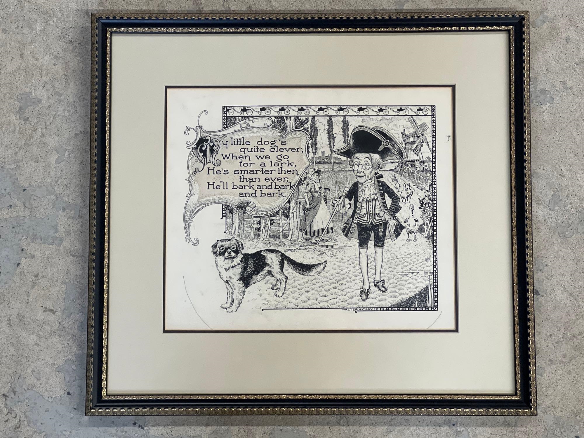 Harrison Cady | Harrison Cady Illustration. A Clever Dog | MutualArt