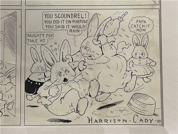 Harrison Cady | Harrison Cady Peter Rabbit Comic Strip | MutualArt