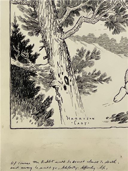 Harrison Cady | Harrison Cady Peter Rabbit Illustration | MutualArt
