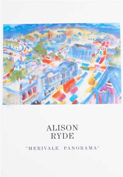 Alison Duncan Ryde | ALISON RYDE Merivale Panorama C.1989 | MutualArt