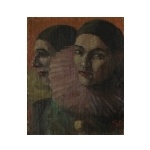 Artwork by Andrzejewski Szczepan, Pajace, Made of olej, płótno/tektura