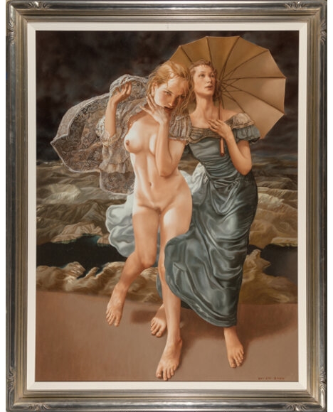 Artwork by Lui Liu, Autumn, Made of Oil on canvas