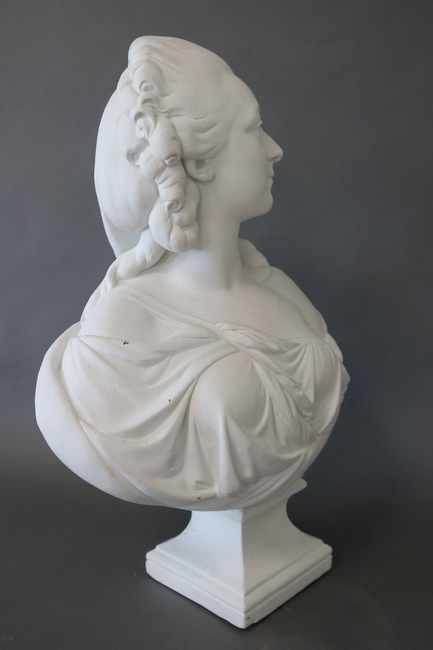 Buste Marie Antoinette - Reproduction - Neuf - Décoration Historique