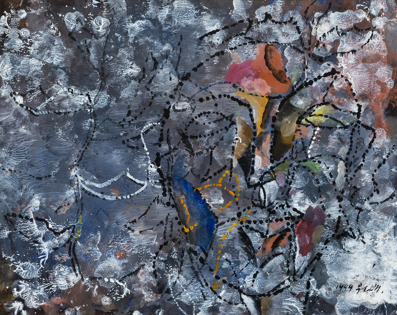 Artwork by Oh Won Bae, Untitled, Made of mixed media on paper