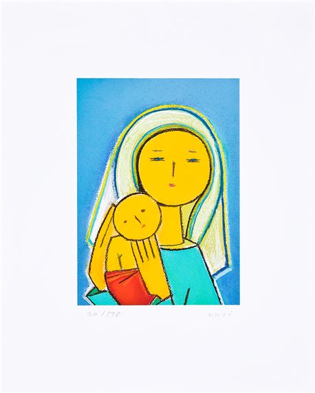 Madonna and Child by Choi Jongtae, 2021