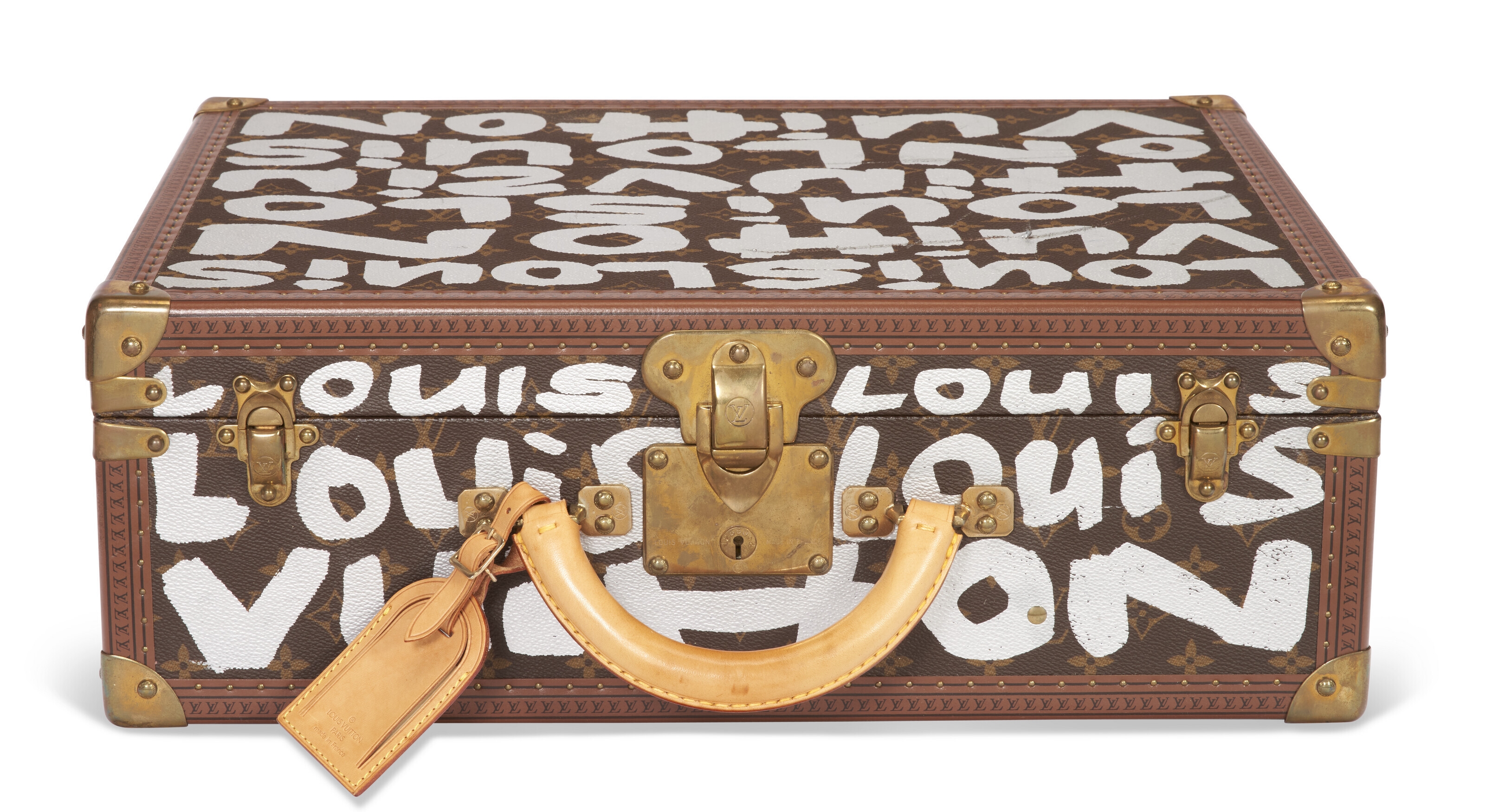 Stephen Sprouse | A PAIR OF LIMITED EDITION GRAFFITI MONOGRAM CANVAS ...