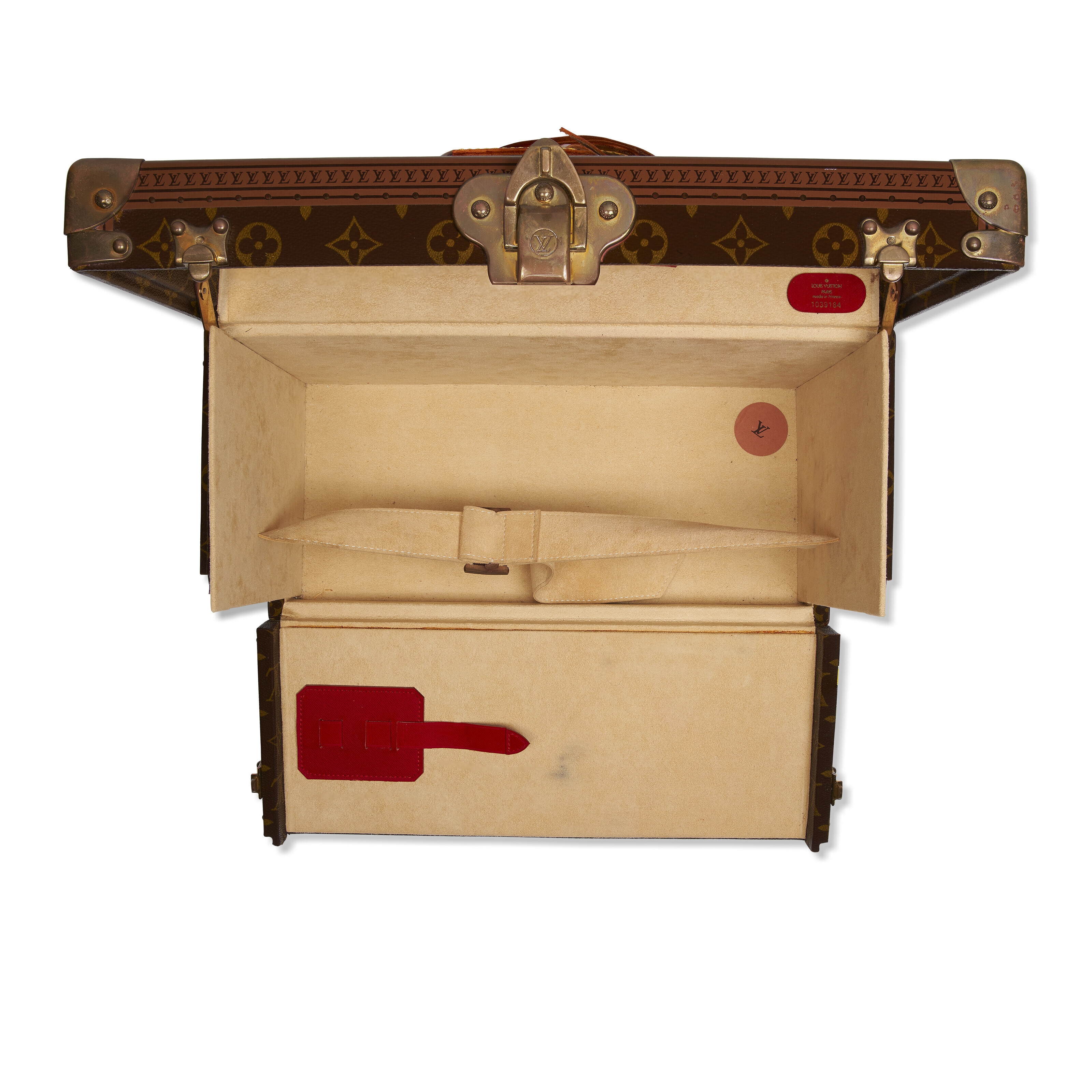 Louis Vuitton Vertical Box Trunk Monogram Brown