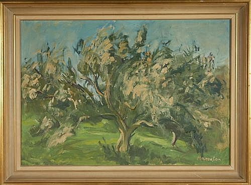 OLIVES, KFAR HANASSI, ISRAEL by Lawrence Marcuson