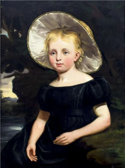 Portrait of Girl by William Owen