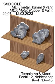 Kaido Ole: MDF, metal, rubber & paint - Temnikova & Kasela
