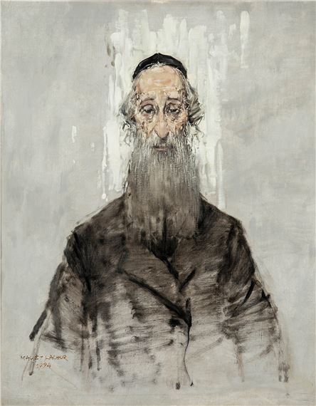 Rabin z Cyklu Getto by Maciej Lachur, 1994 r.
