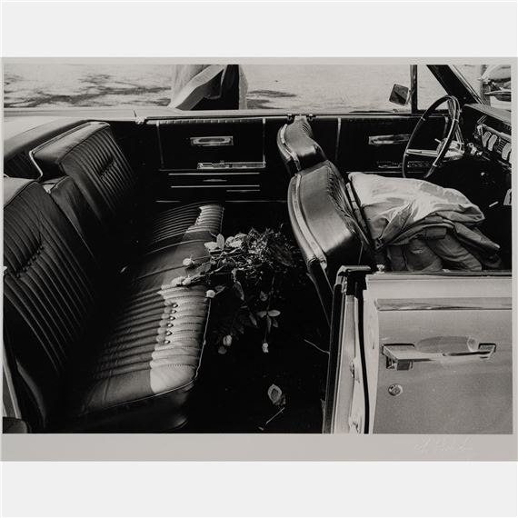 Roses in Kennedy's Limousine by Arthur Rickerby, 1963