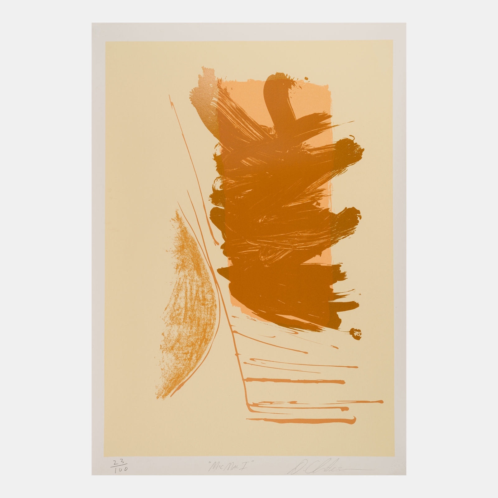 Dan Christensen | Micmac I | MutualArt