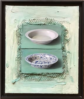 You and I - Still life with Chinese dishes - Jean-Paul Donadini