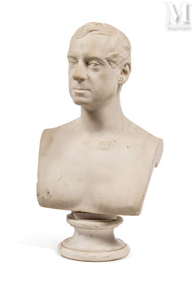 Hiram Powers | Portrait d’homme en buste | MutualArt