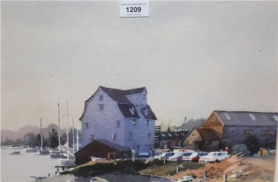 pair of late 20th Century watercolours - John Howe