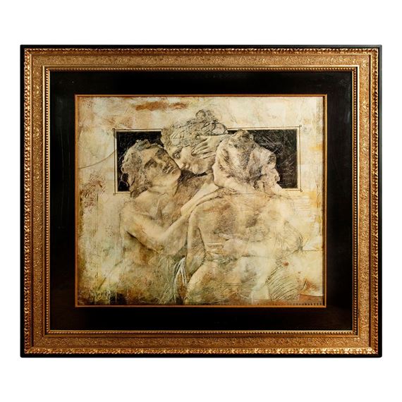 Richard Franklin | Stoic Romance III, Depicting Statues of lovers ...