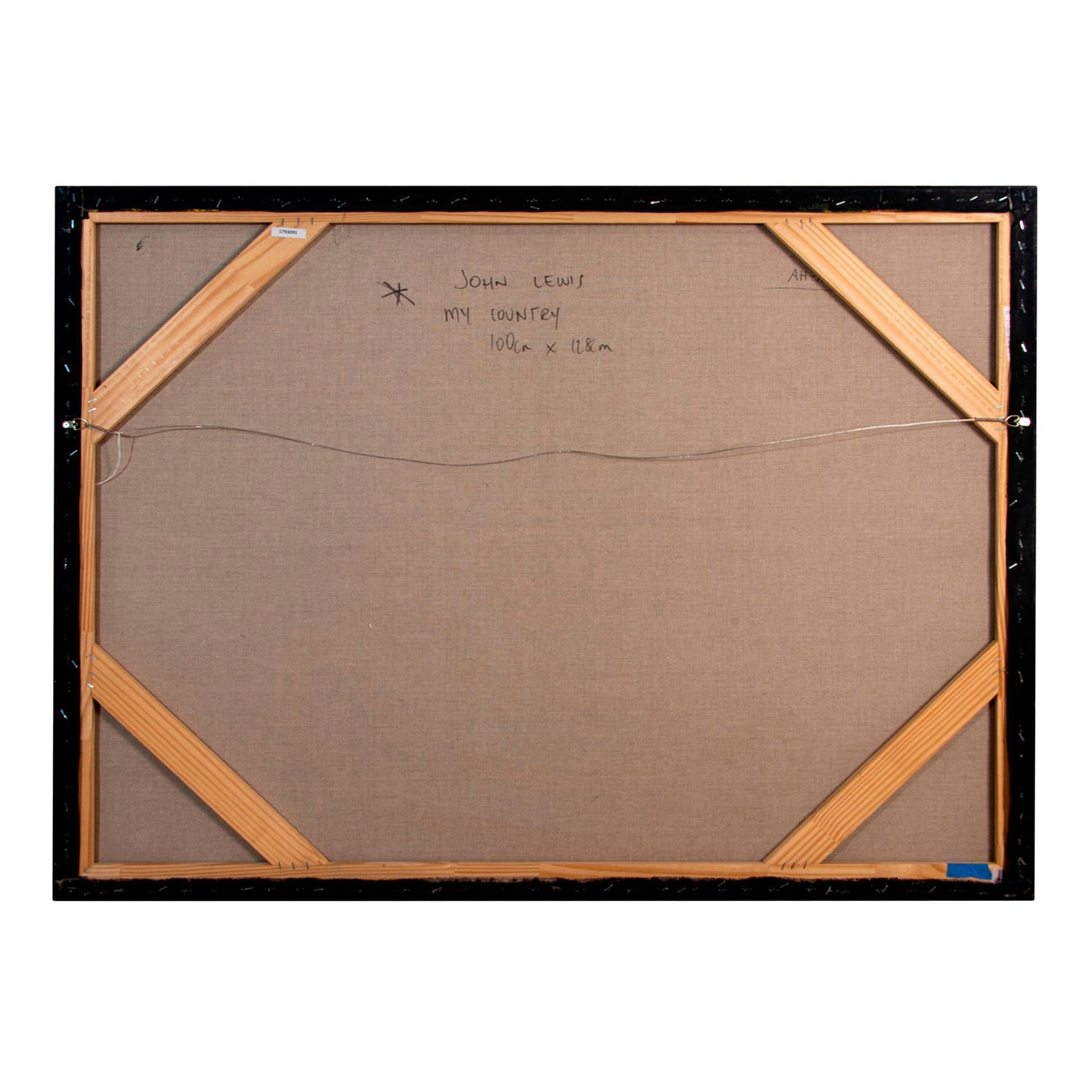 John Conrad Lewis Signed and titled My Country on verso MutualArt