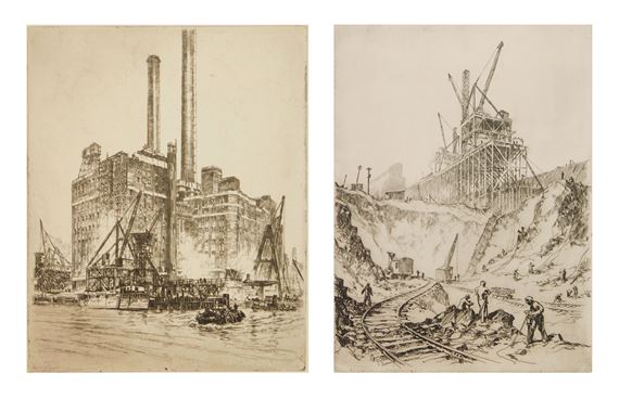 Otto Kuhler | The Dambuilders (1929) | MutualArt