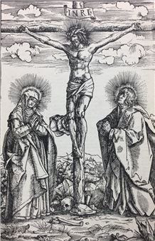 HOLBEIN - GERSON. Christ on the Cross - Ambrosius Holbein