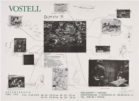 Olympia '72. by Wolf Vostell, 1972