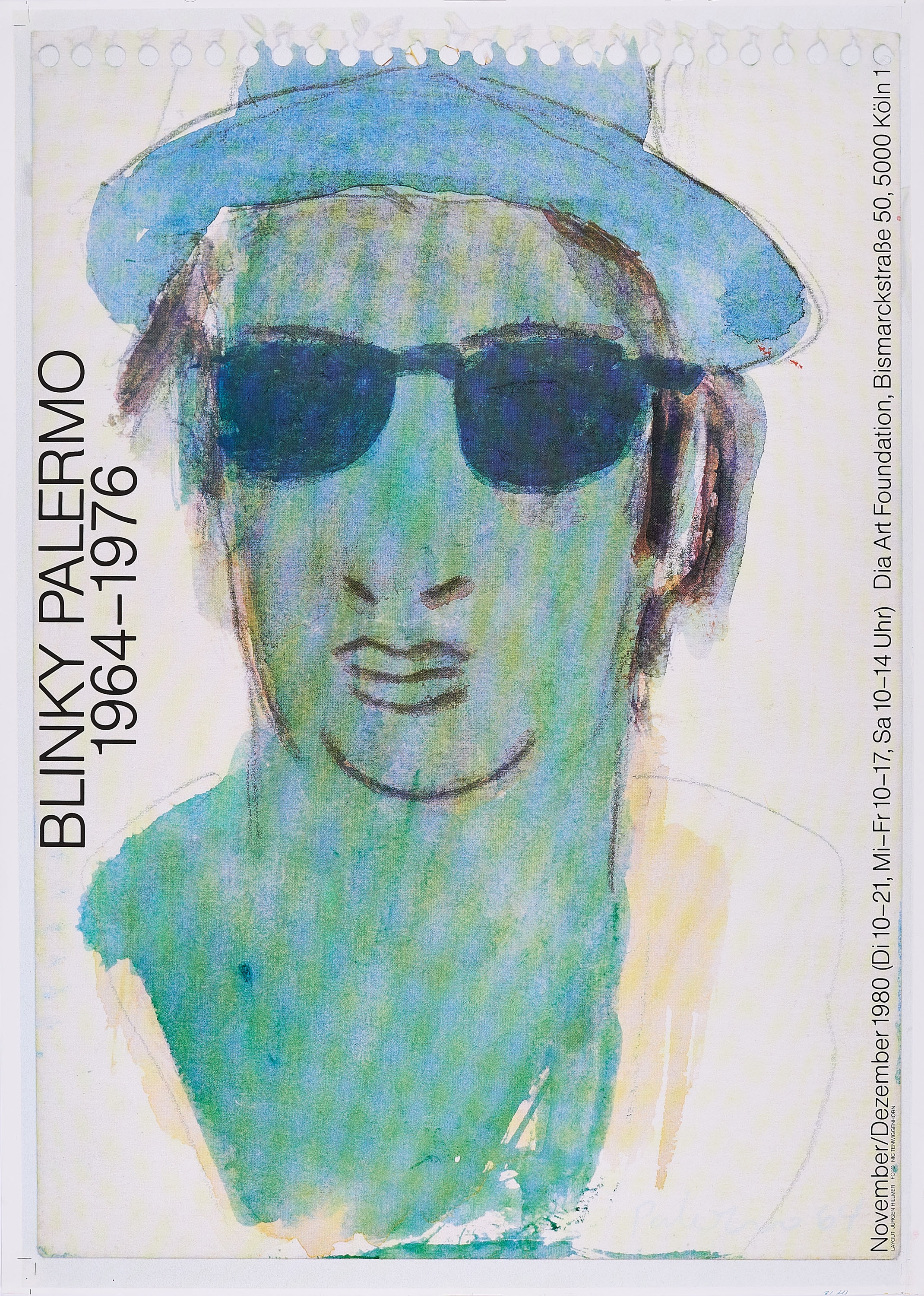 Artwork by Joseph Beuys, Für Blinky., Made of Offset on thin card