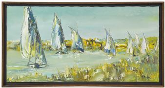 Original oil painting on canvas by listed Oregon artist - Carolyn Dewey