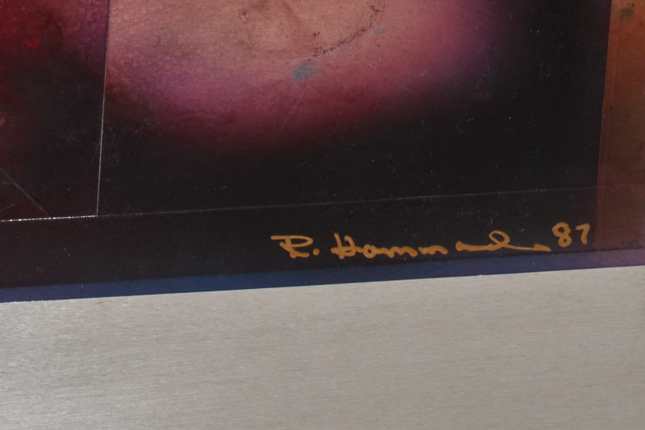 Artwork by Richard Hammond (American, 20th Century), Balance Study; Music of the Spheres, 1987 (2), Made of mixed media