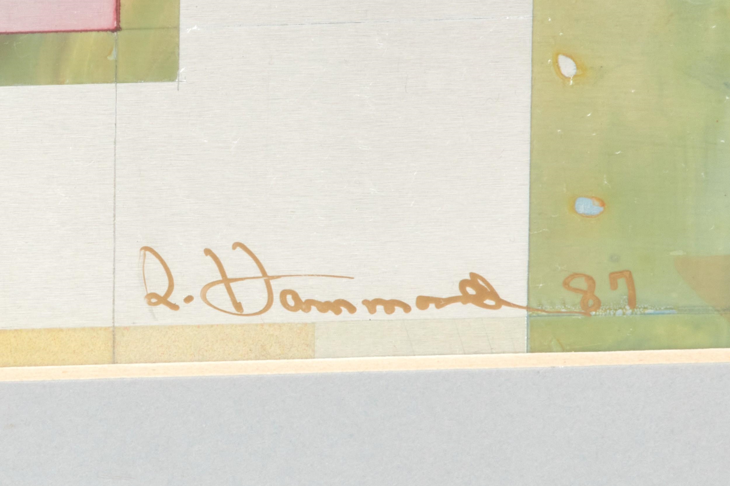 Artwork by Richard Hammond (American, 20th Century), Balance Study; Music of the Spheres, 1987 (2), Made of mixed media