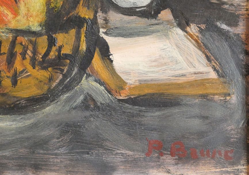 Artwork by Pierre Brune, Still life with fruits Oil on panel signed lower right Dimensions : 30 x 41 cm Dimensions with the frame : 42 x 52 cm The withdrawal of the lots will be done on Friday, Made of oil on panel