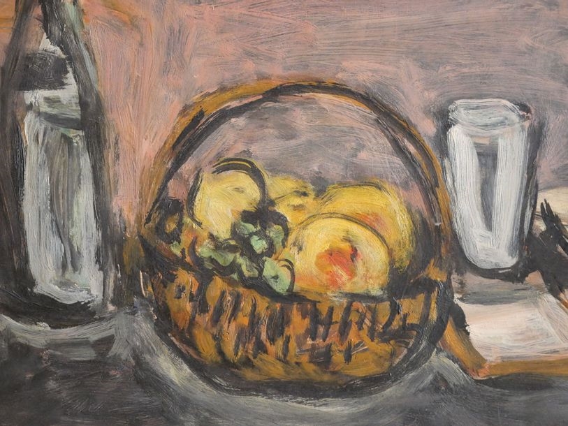 Artwork by Pierre Brune, Still life with fruits Oil on panel signed lower right Dimensions : 30 x 41 cm Dimensions with the frame : 42 x 52 cm The withdrawal of the lots will be done on Friday, Made of oil on panel