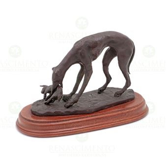 CÃO ABOCANHANDO LEBRE - José Miguel Franco de Sousa