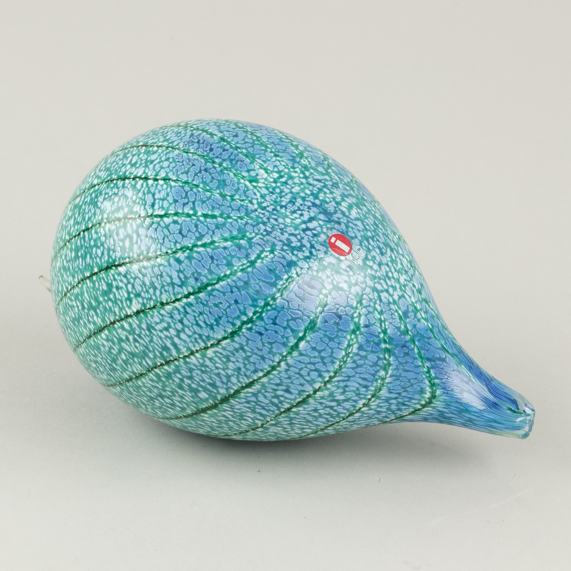 Artwork by Oiva Toikka, Bird, Made of glass