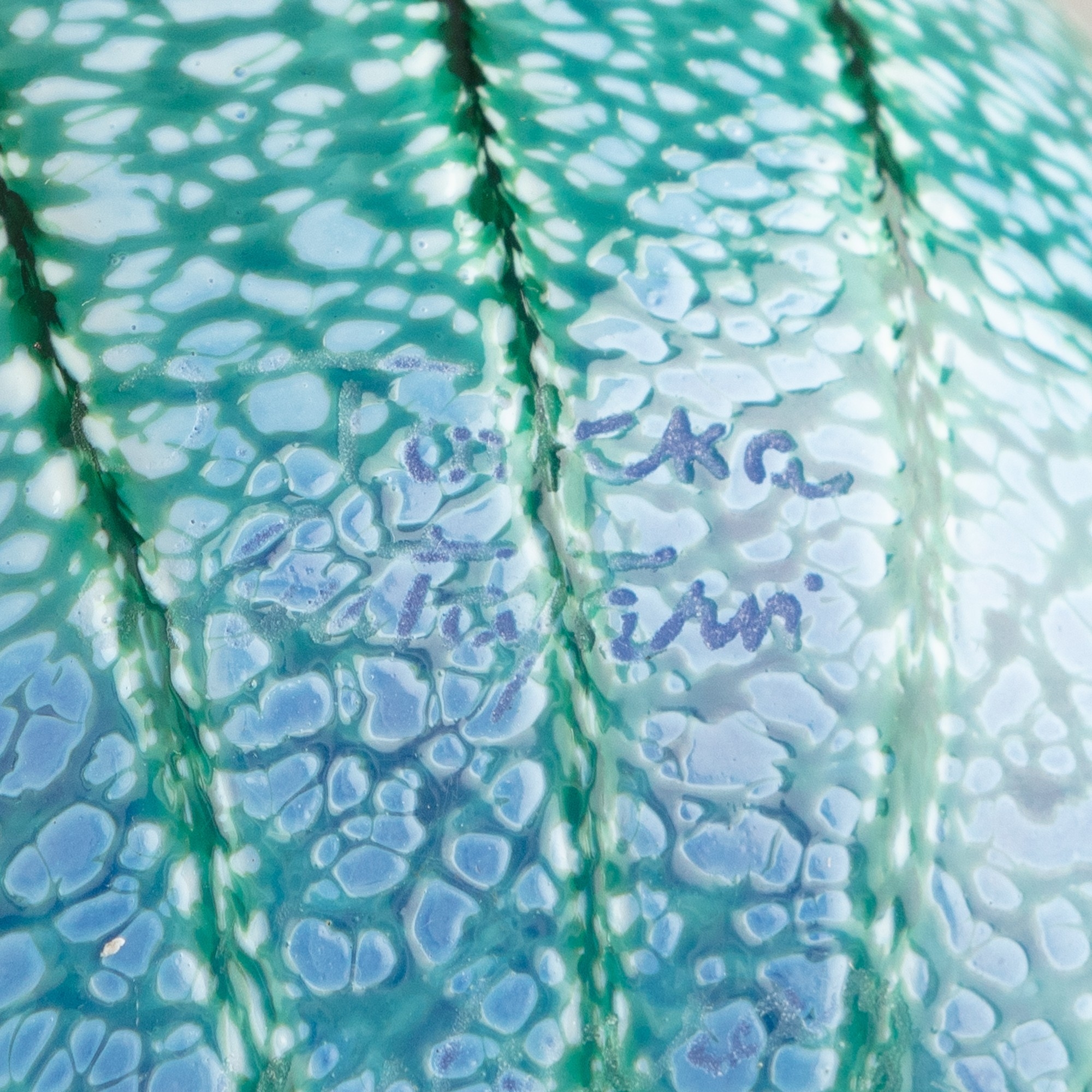 Artwork by Oiva Toikka, Bird, Made of glass