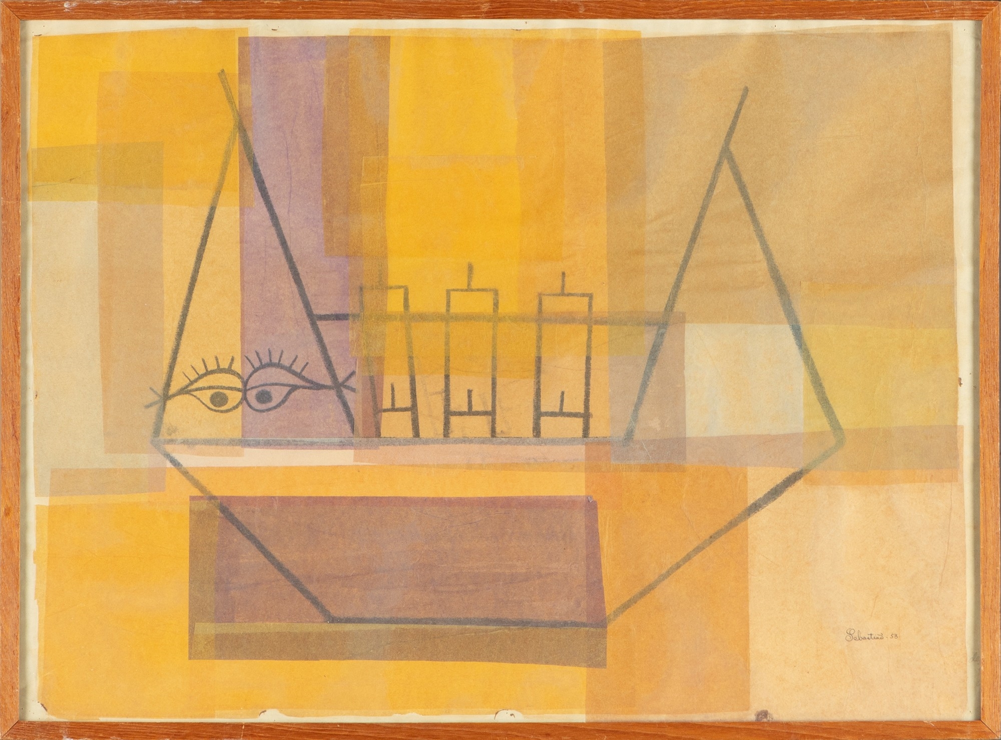 Artwork by Sebastião Rodrigues, Composition, Made of mixed media