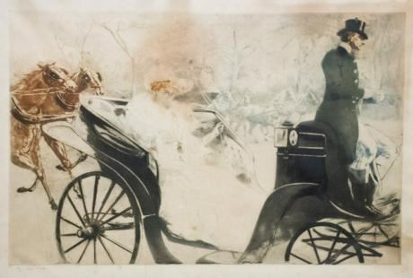 La Promenade by Edgar Chahine