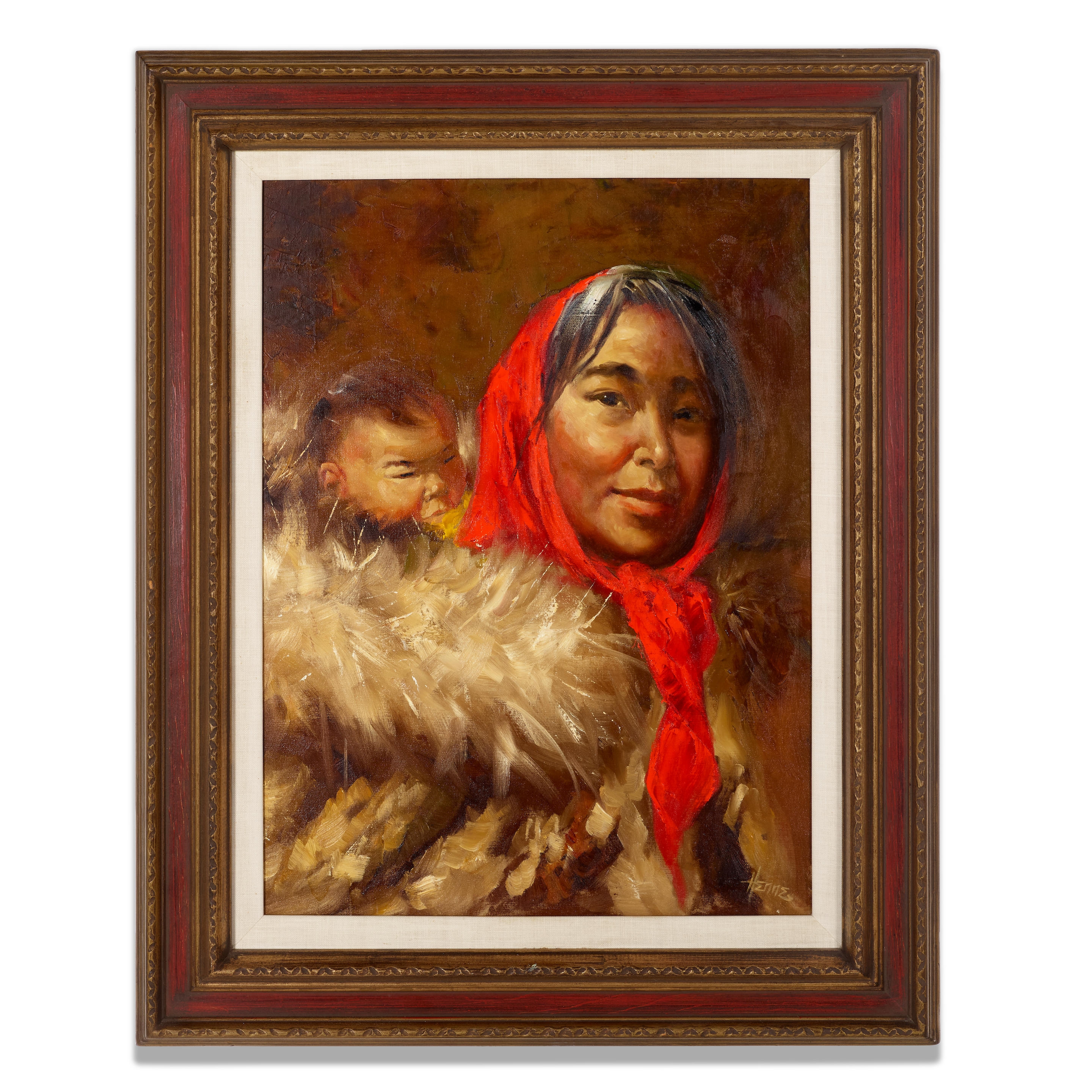 Ellen Henne Goodale | Inuit Mother and Child | MutualArt