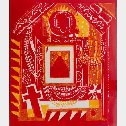 Die Wallfahrt nach Kevlaar by HAP  Grieshaber, 1975