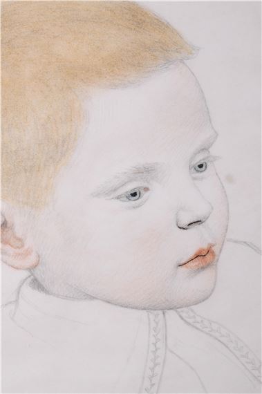 STUDY FOR THE PORTRAIT OF E.M. BAKER, 1905 by Joseph Edward Southall, 1905