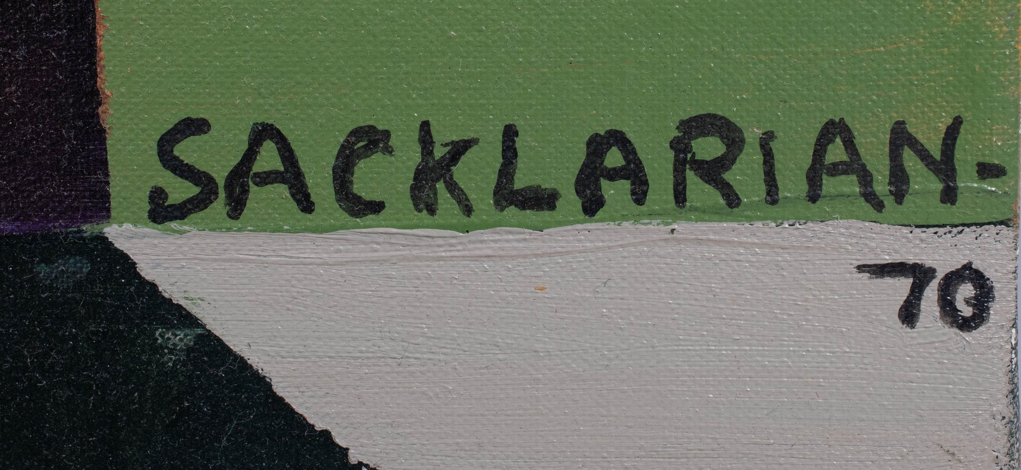 Artwork by Stephen Sacklarian, UNTITLED, 1970, Made of Acrylic on canvas