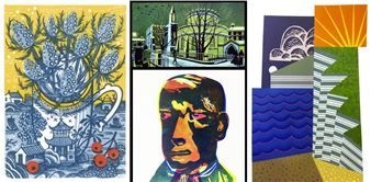 Lino Print 3 - Centrespace Gallery