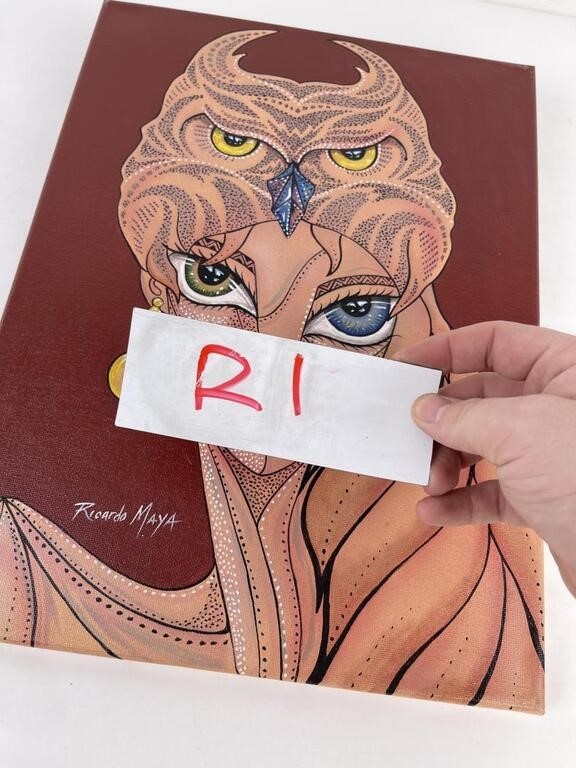 Ricardo Maya | Ricardo Maya Oil on Canvas Painting | MutualArt