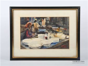 Island of Bali - Albert Pujol (xxth Century)