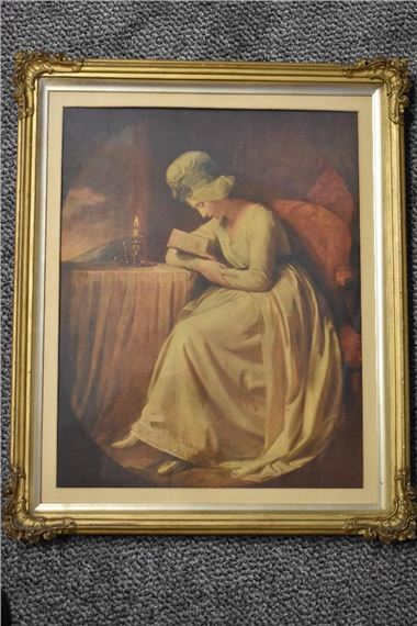 a print by George Romney